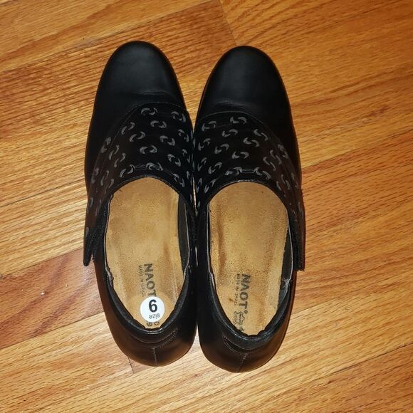 Naot Black Leather heels - Picture 5 of 7